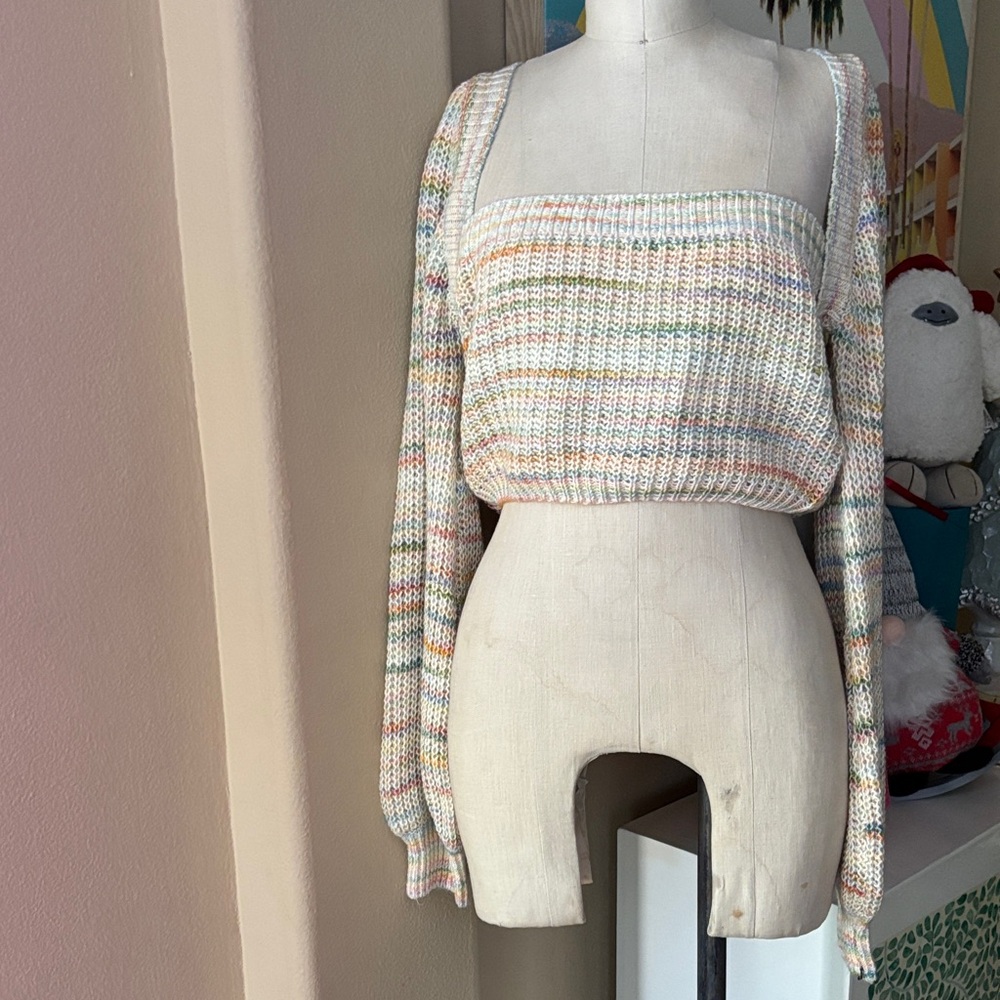 Blue Blush Sweater